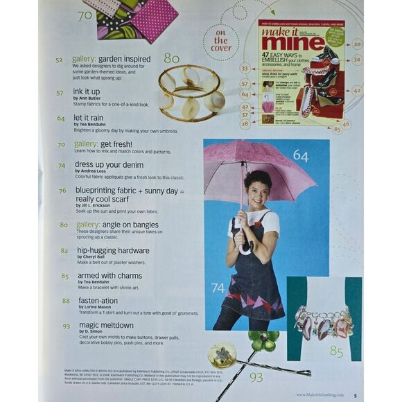 Make It Mine Magazine Spring 2008 47 Easy Ways To Embellish Your Clothes - Picture 4 of 14